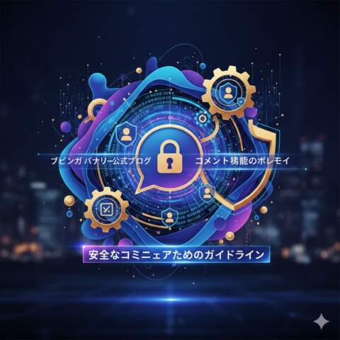 ブビンガバイナリー公式ブログ コメント機能のポリシー
