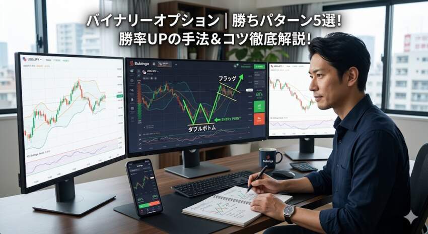 バイナリーオプション 勝ちパターン